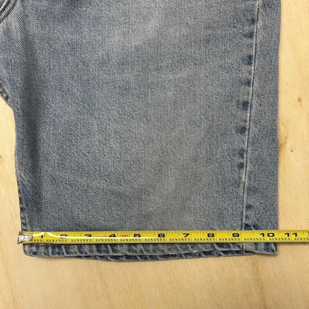 Vintage Levis 505 Denim Shorts Mens 36 Blue 10 Inseam Jorts Baggy Made In USA